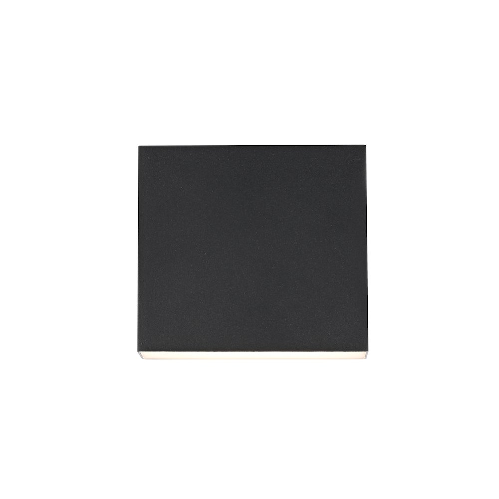 Creed 5.5 inch Outdoor Wall Sconce in Black. Picture 1