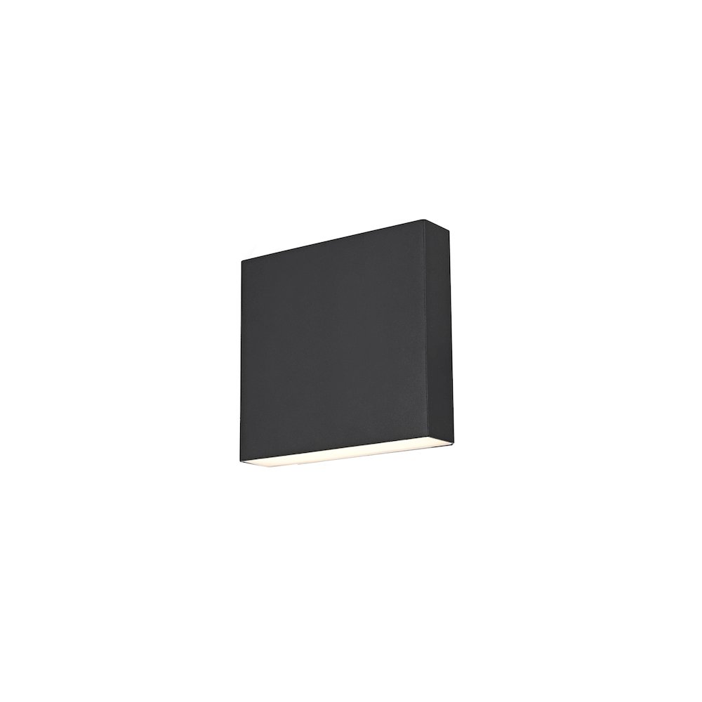 Creed 5.5 inch Outdoor Wall Sconce in Black. Picture 3