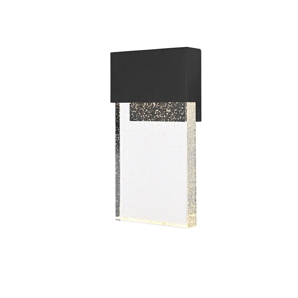 Ronin 11 inch LED Outdoor Wall sconce in Black. Picture 7