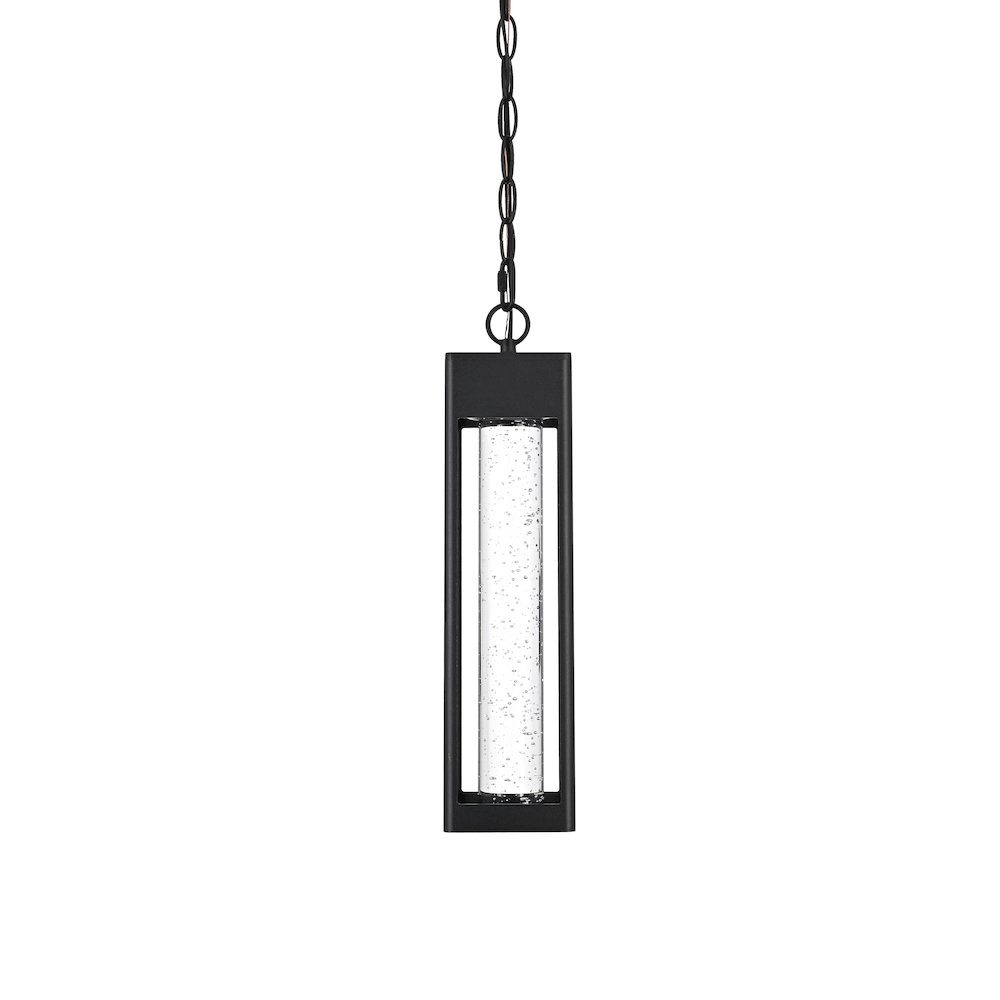 Amaris 15 inch LED Outdoor Pendant in Black. Picture 3