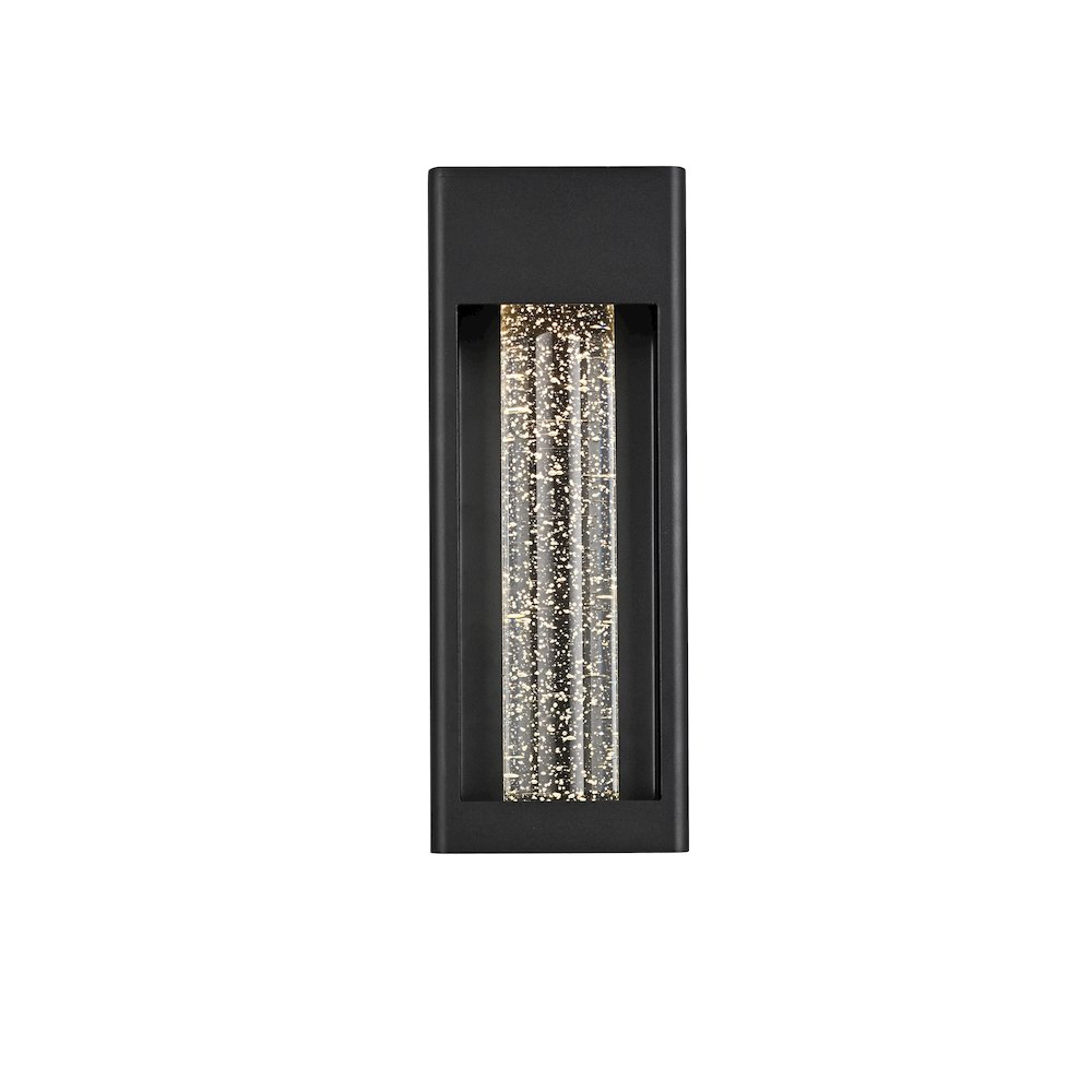 Amaris 15 inch LED Outdoor Wall sconce in Black. Picture 1