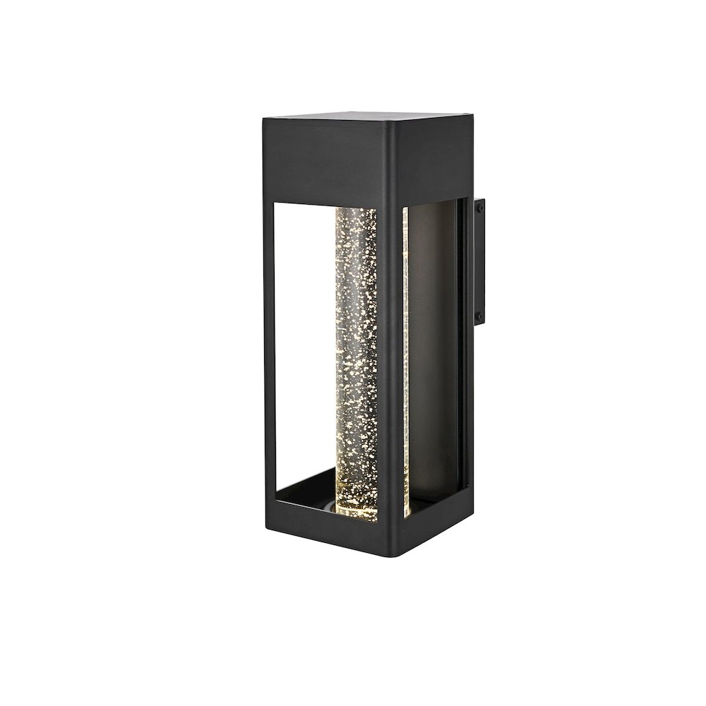 Amaris 15 inch LED Outdoor Wall sconce in Black. Picture 7