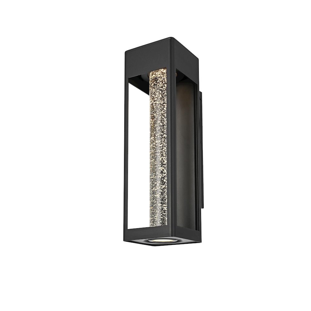 Amaris 19 inch LED Outdoor Wall sconce in Black. Picture 3