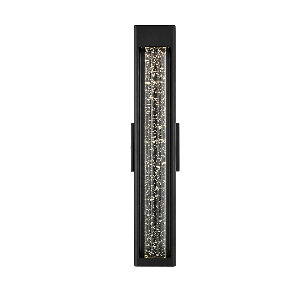 Amaris 22 inch LED Outdoor Wall sconce in Black. Picture 1