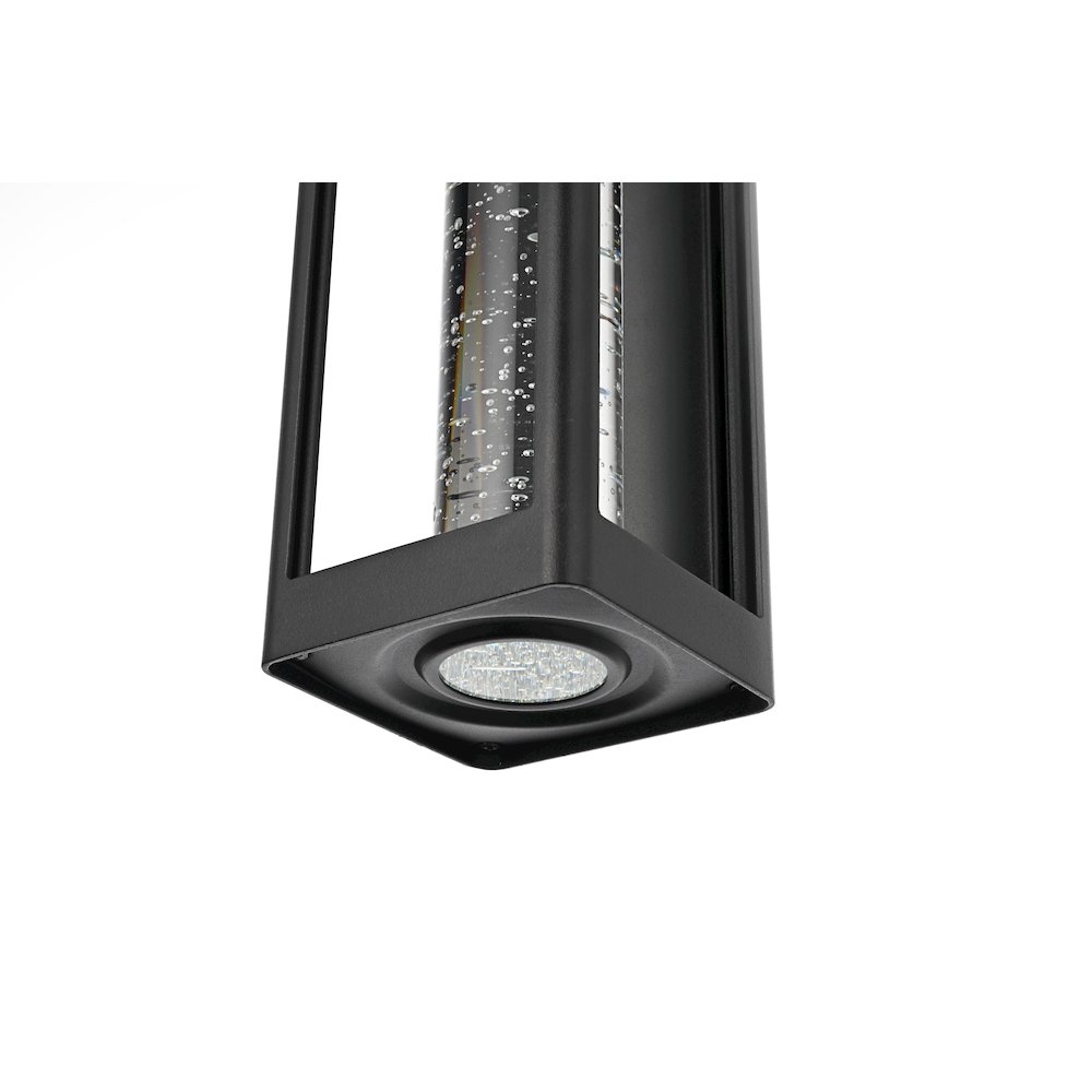 Amaris 22 inch LED Outdoor Wall sconce in Black. Picture 6