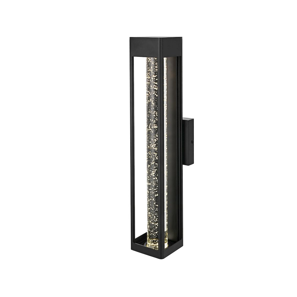 Amaris 22 inch LED Outdoor Wall sconce in Black. Picture 7