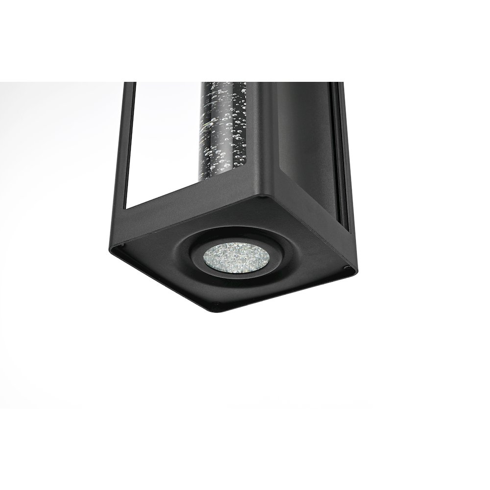 Amaris 27 inch LED Outdoor Wall sconce in Black. Picture 6