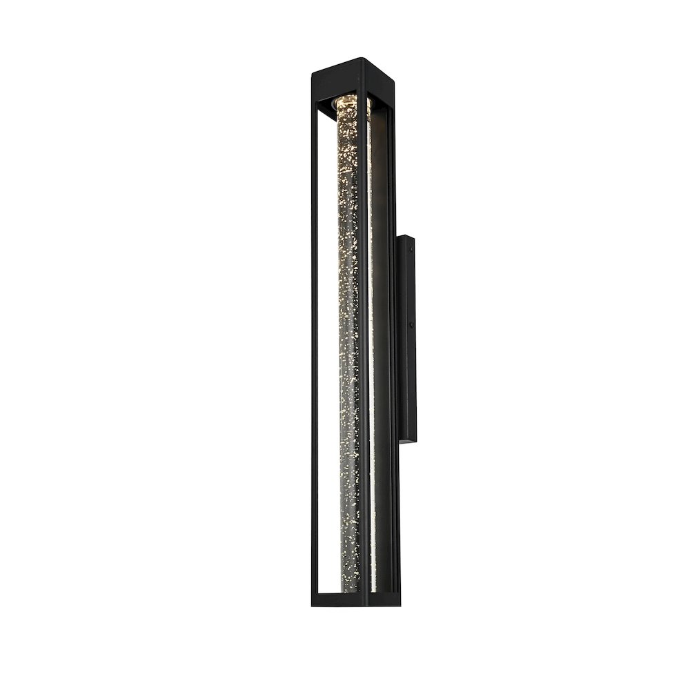 Amaris 32 inch LED Outdoor Wall sconce in Black. Picture 3