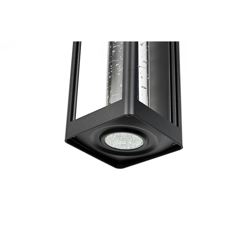 Amaris 32 inch LED Outdoor Wall sconce in Black. Picture 6