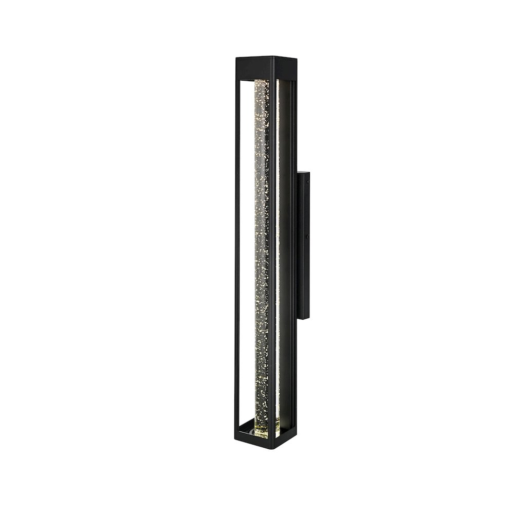 Amaris 32 inch LED Outdoor Wall sconce in Black. Picture 7