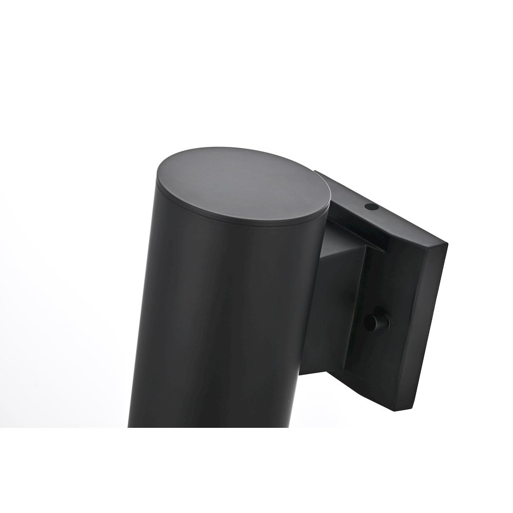 Jase 5 Inch Outdoor Wall Sconce In Black. Picture 5