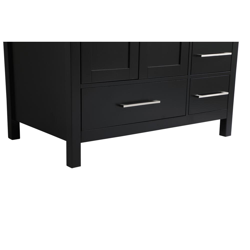 36 inch Single Bathroom Vanity in Black. Picture 12