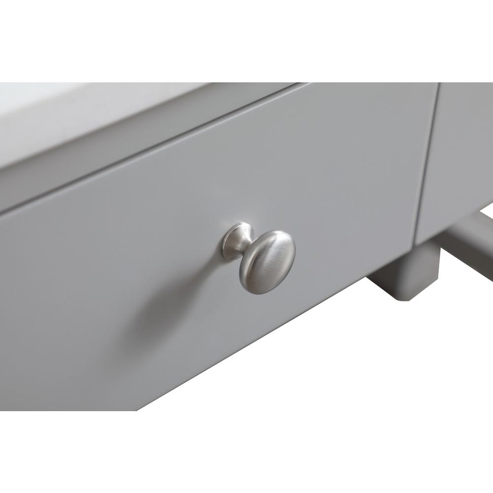 42 Inch ADA Compliant Bathroom Vanity In Grey. Picture 12
