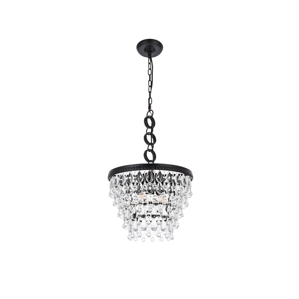 Nordic 4 lights black pendant. Picture 6