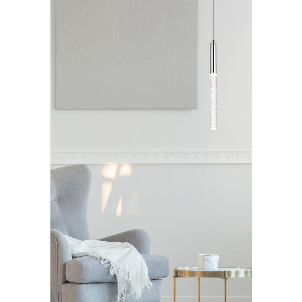 Ruelle 1 light Chrome Pendant. Picture 7