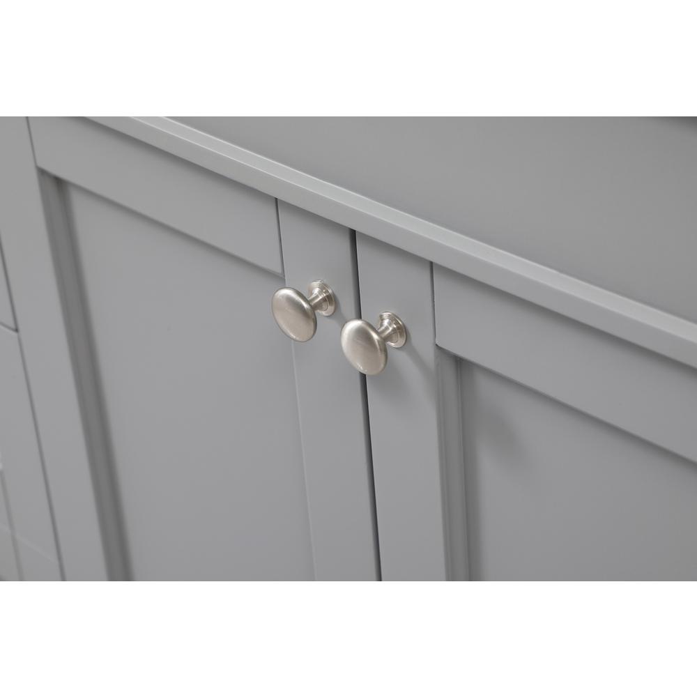 48 inch Single bathroom vanity in grey. Picture 12