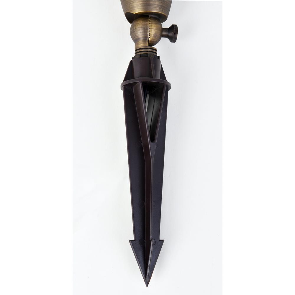 Outdoor Cast Brass spot light 3"w x 8.5"h. Picture 6