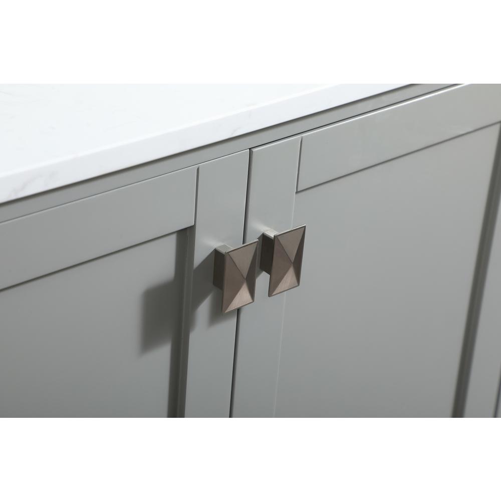 30 inch Single bathroom vanity in grey. Picture 12