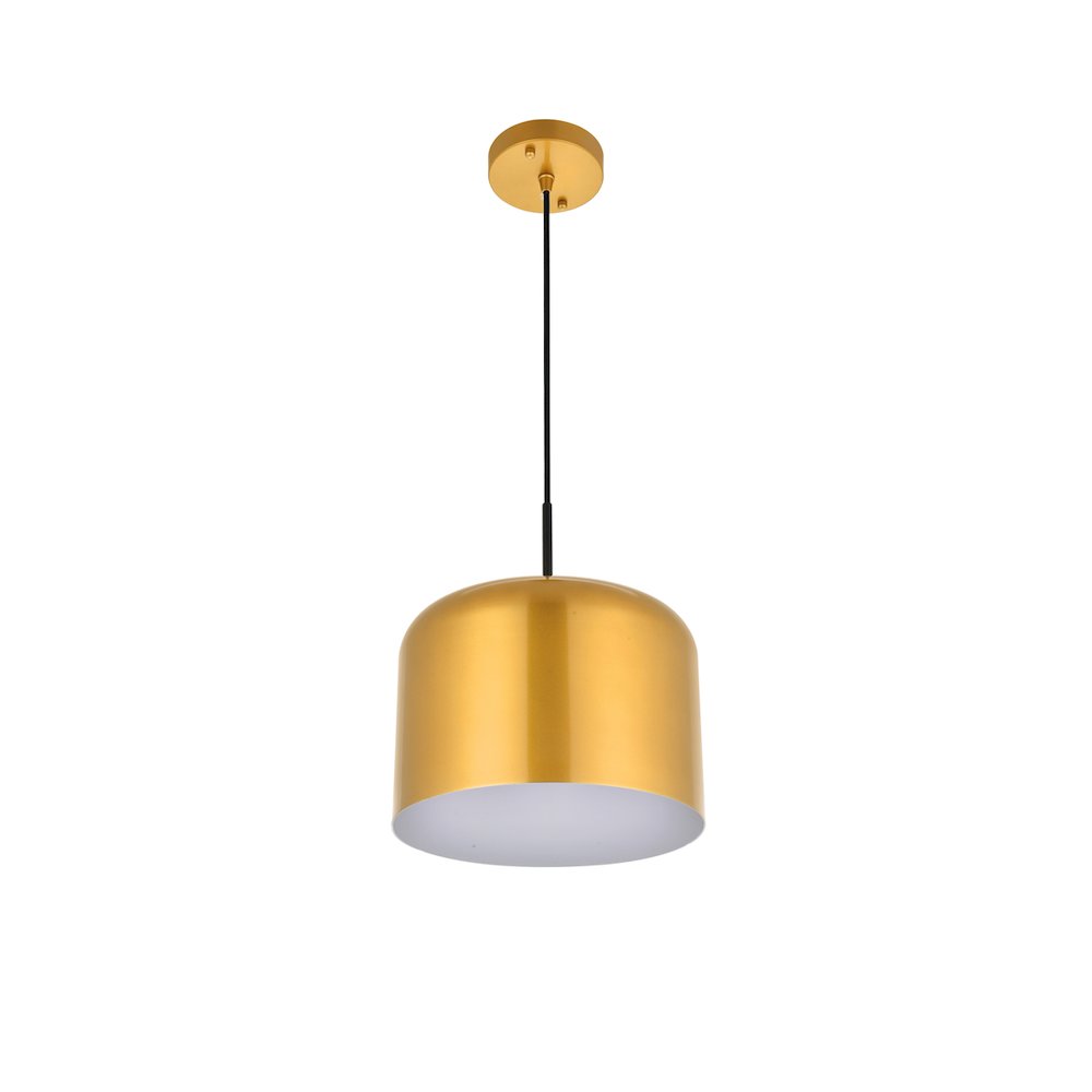 Etude 1 Light Satin Gold Pendant. Picture 8
