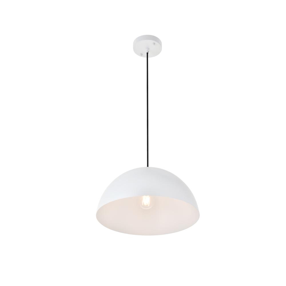 Forte 1 light White Pendant. Picture 7