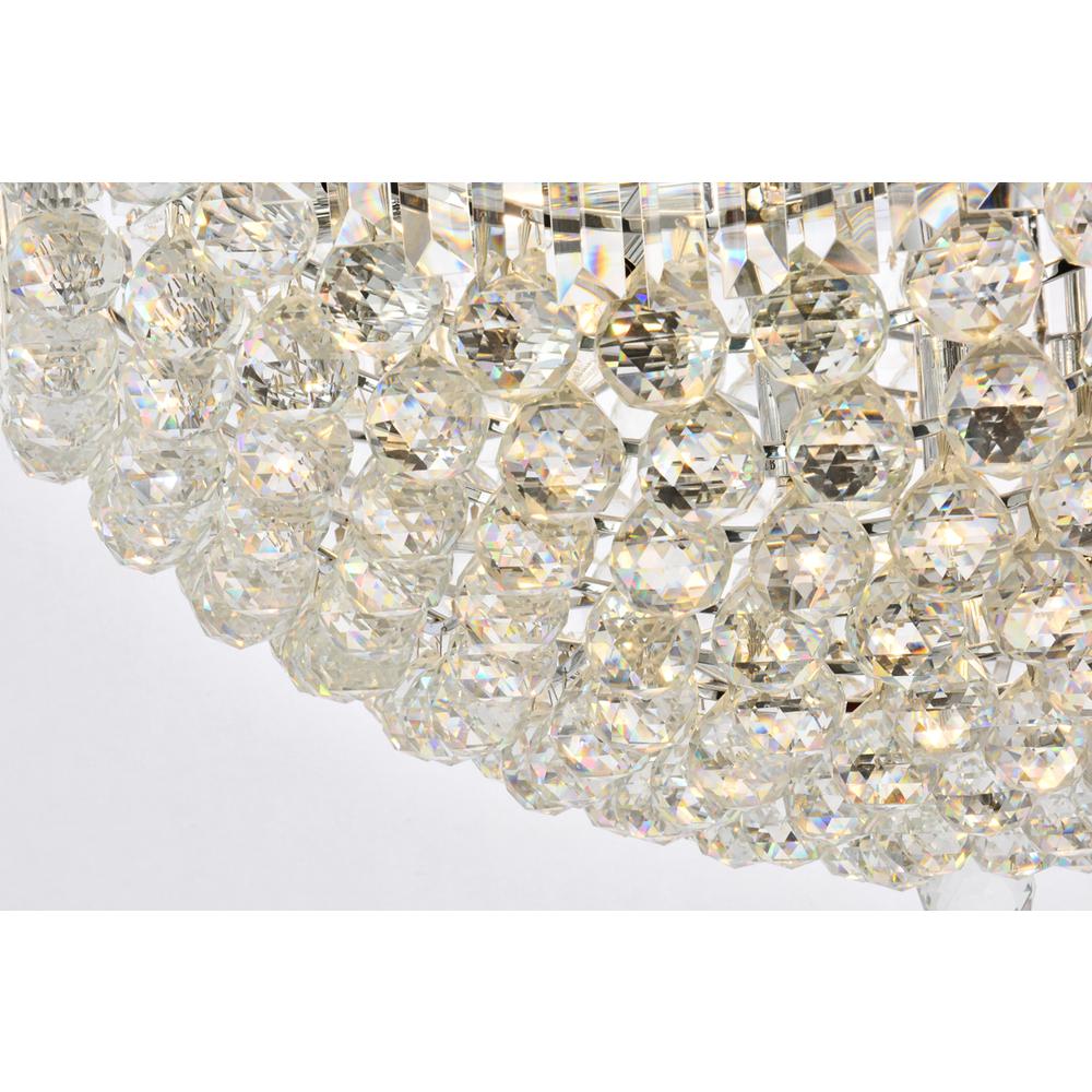 Corona 36 light Chrome Chandelier Clear Royal Cut Crystal. Picture 3