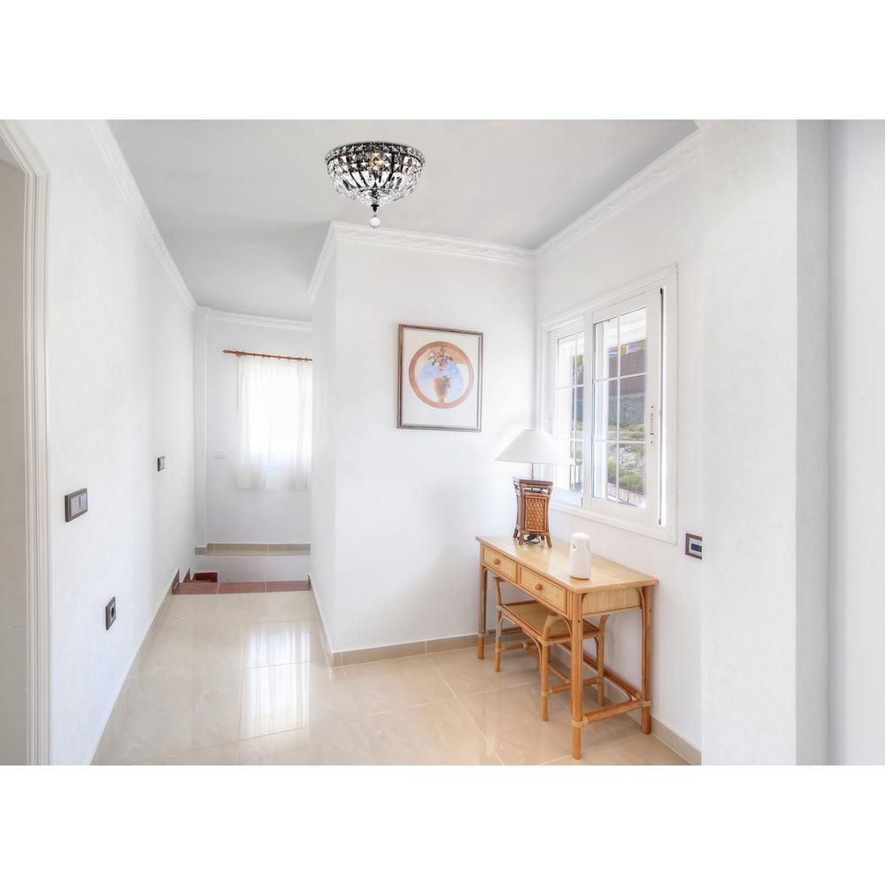 Tranquil 12 inch black flush mount. Picture 8