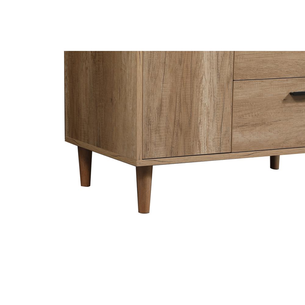 36 inch Single bathroom vanity in natural oak. Picture 13