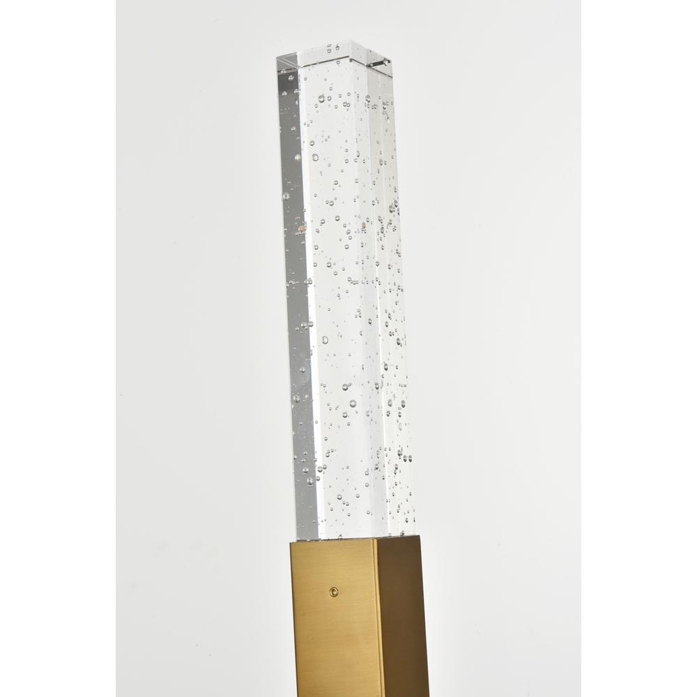 Noemi 42 inch Adjustable LED Pendant in Satin Gold. Picture 8
