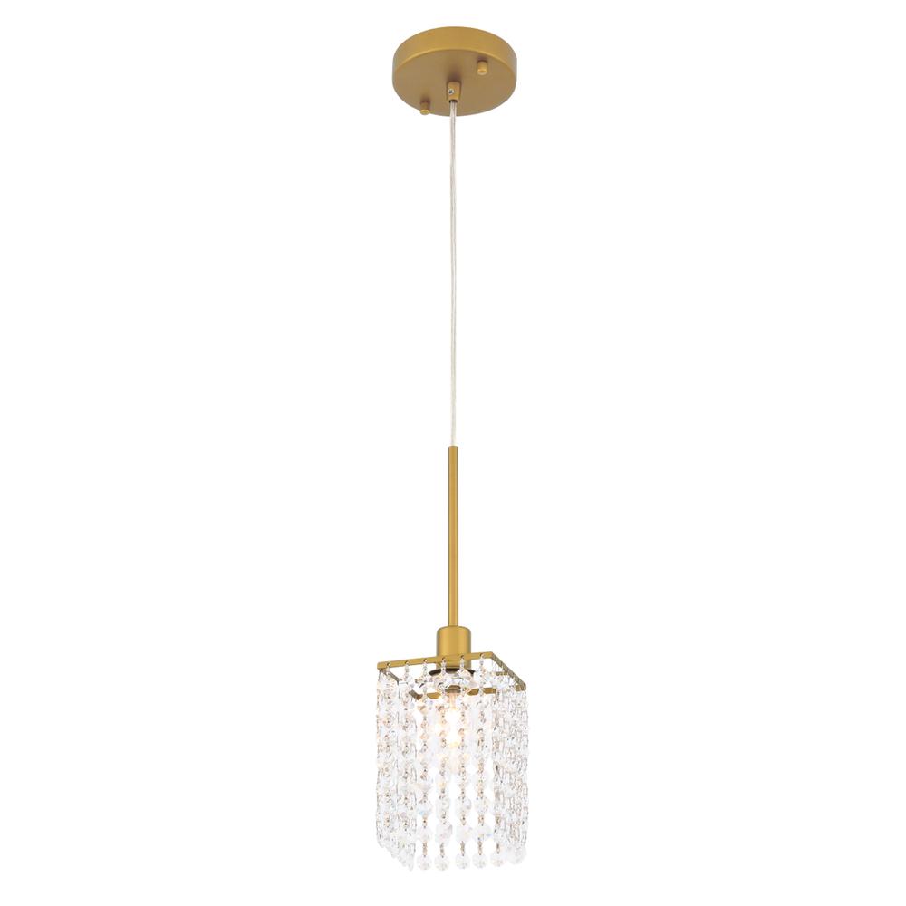 Taylor 1 light Brass Pendant. Picture 5