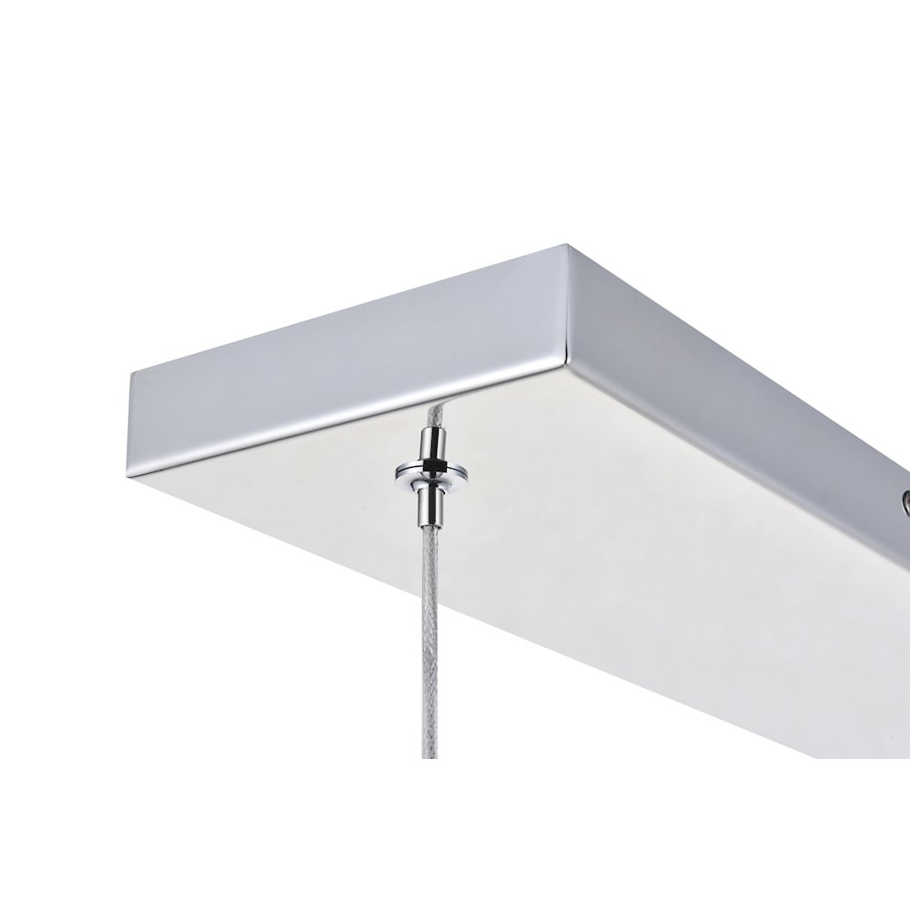 Fantasia 5 Light Chrome Led Pendant. Picture 13