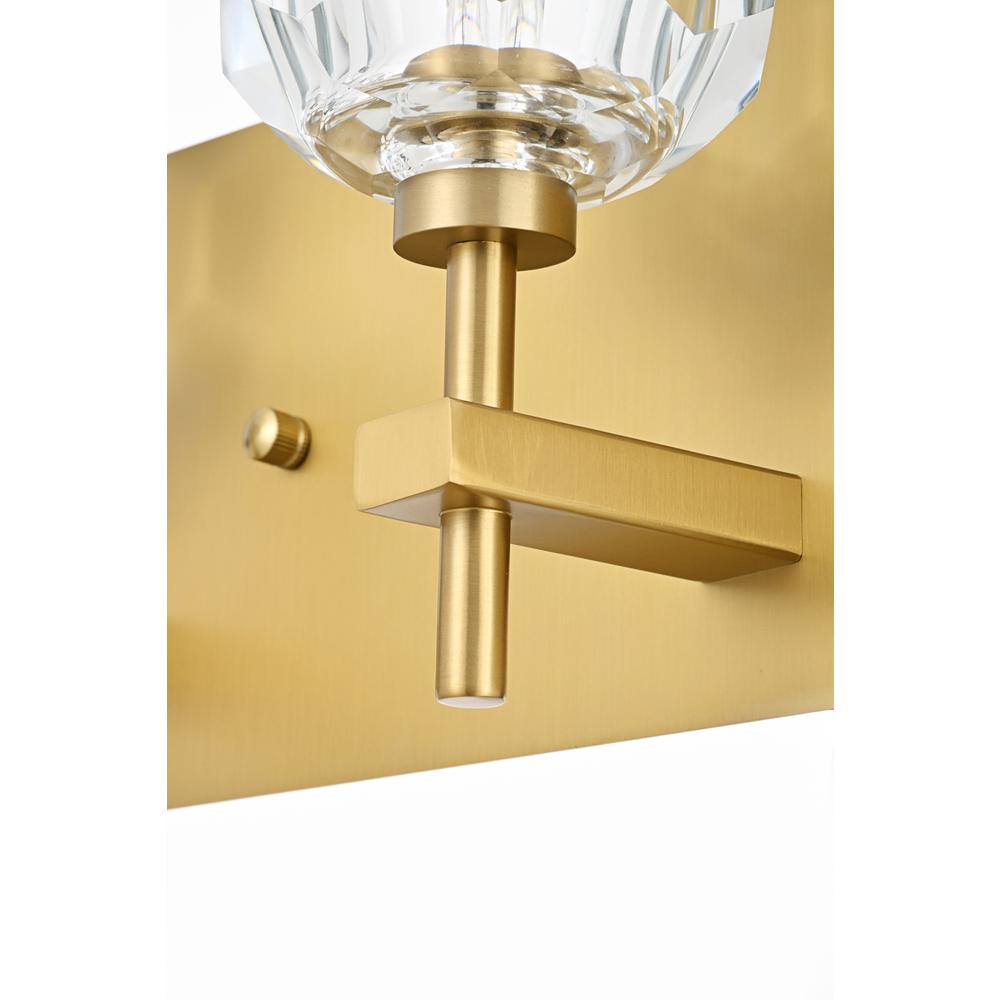 Graham 4 Light Wall Sconce in Gold. Picture 4