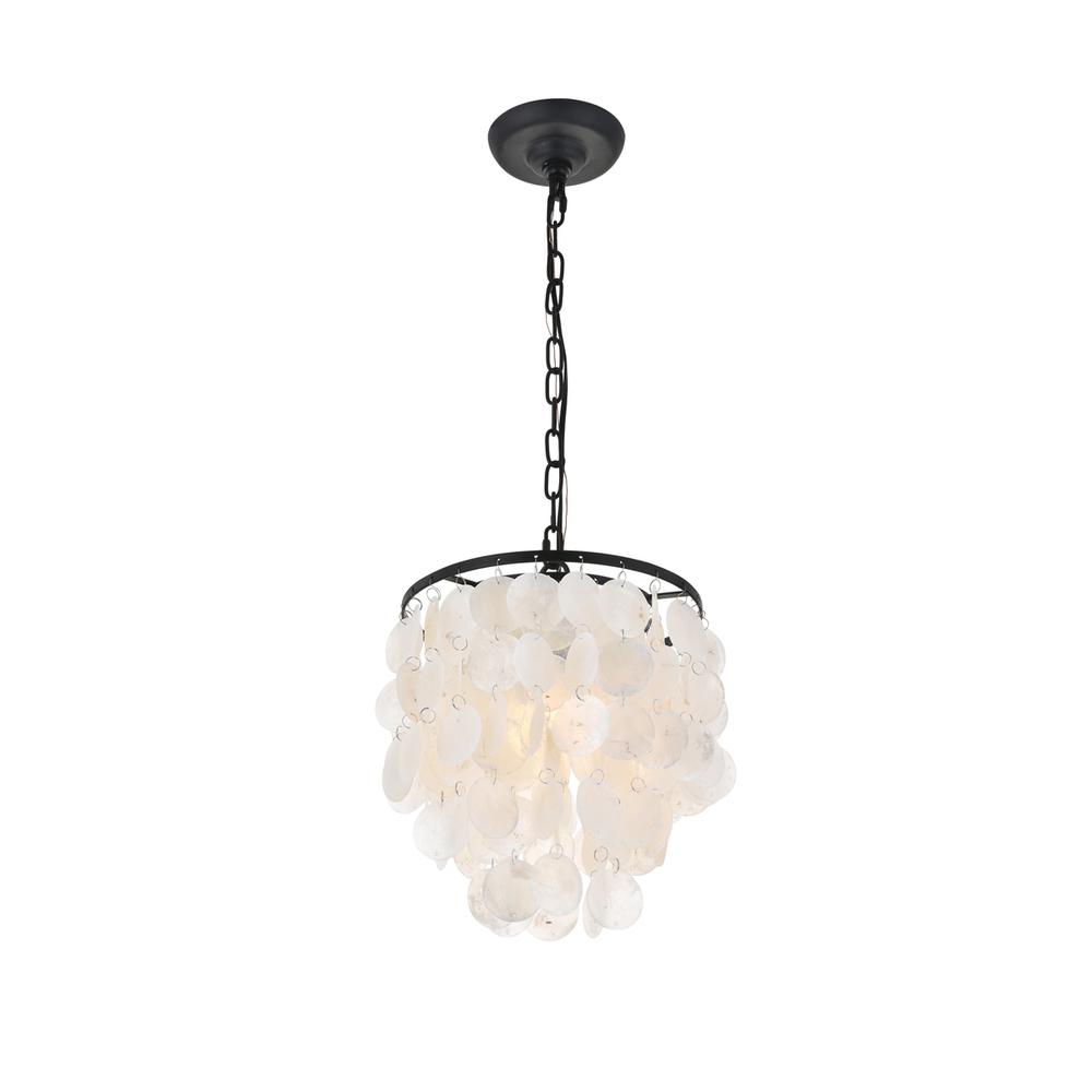 Selene 1 light Black Pendant. Picture 6
