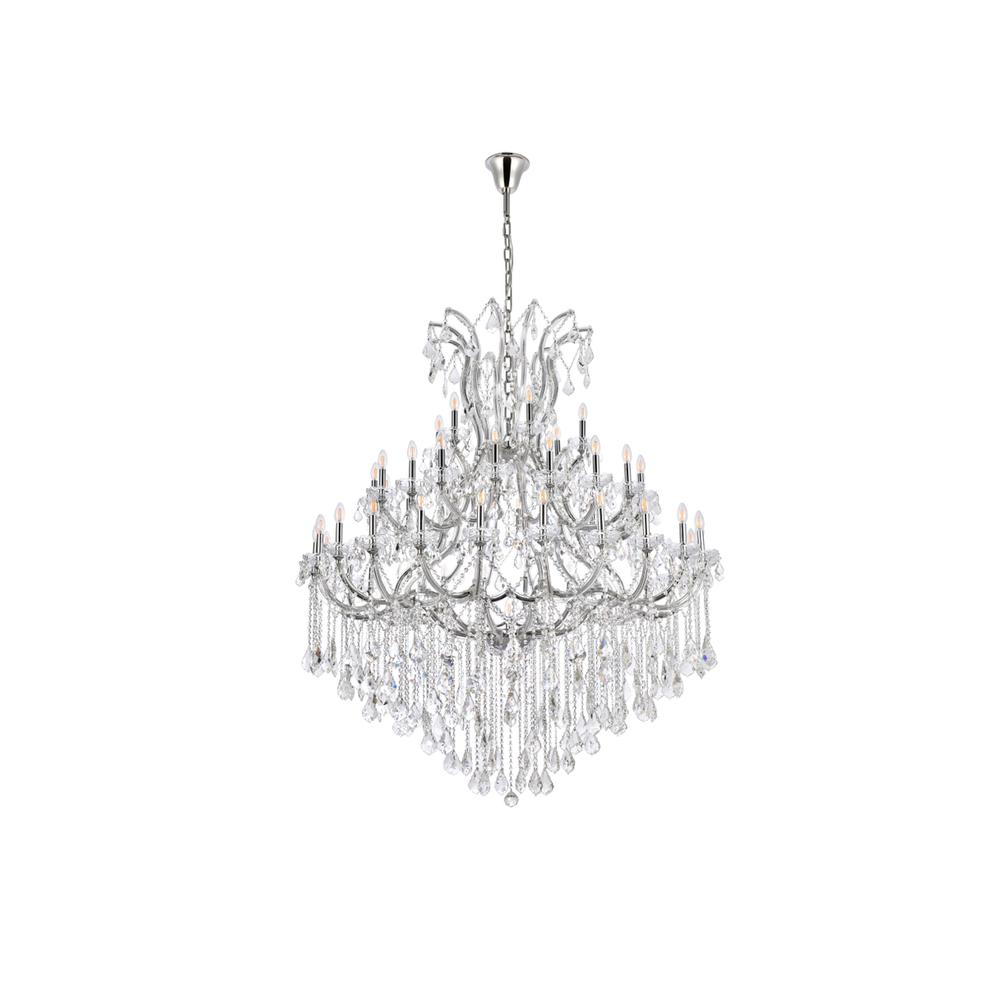 Maria Theresa 49 light Chrome Chandelier Clear Royal Cut Crystal. Picture 6