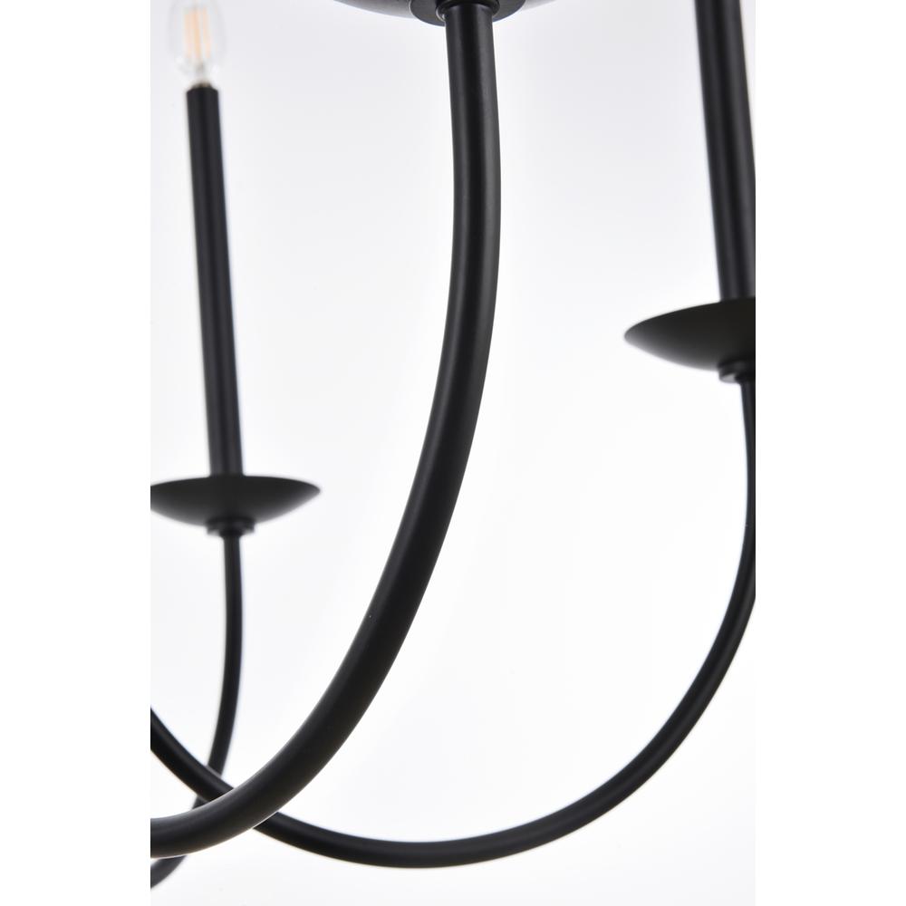 Cohen 42 inch pendant in black. Picture 3