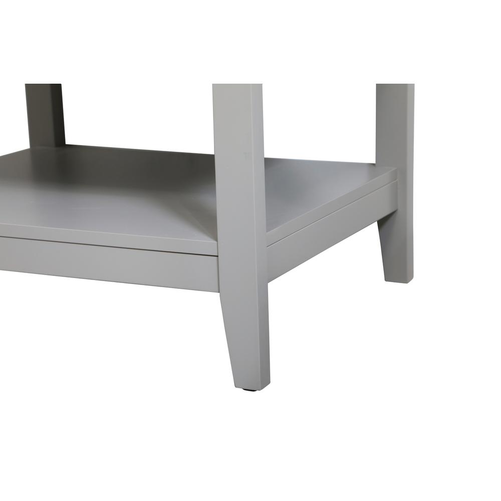 24 inch Single Bathroom Vanity in Grey. Picture 12