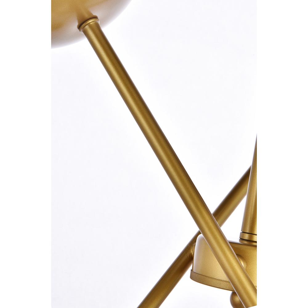 Axl 24 inch pendant in brass with clear shade. Picture 5