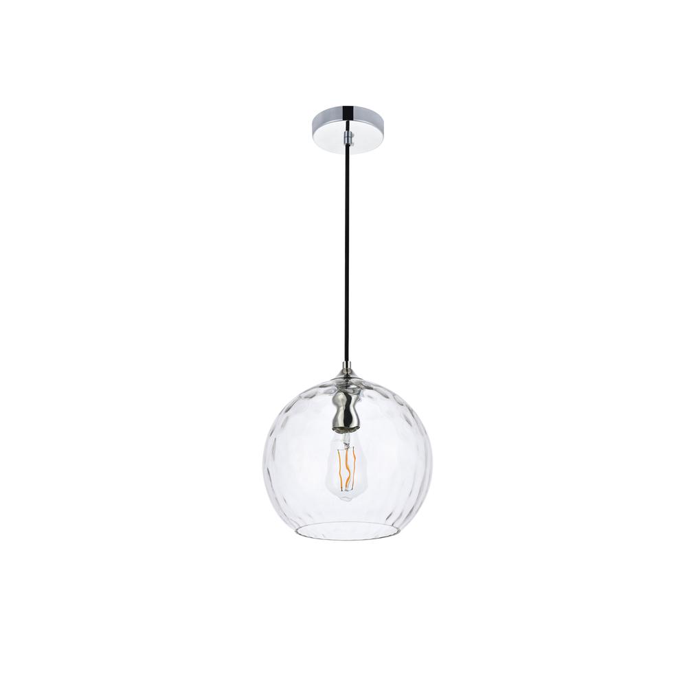 Cashel 10 inch light chrome pendant. Picture 6