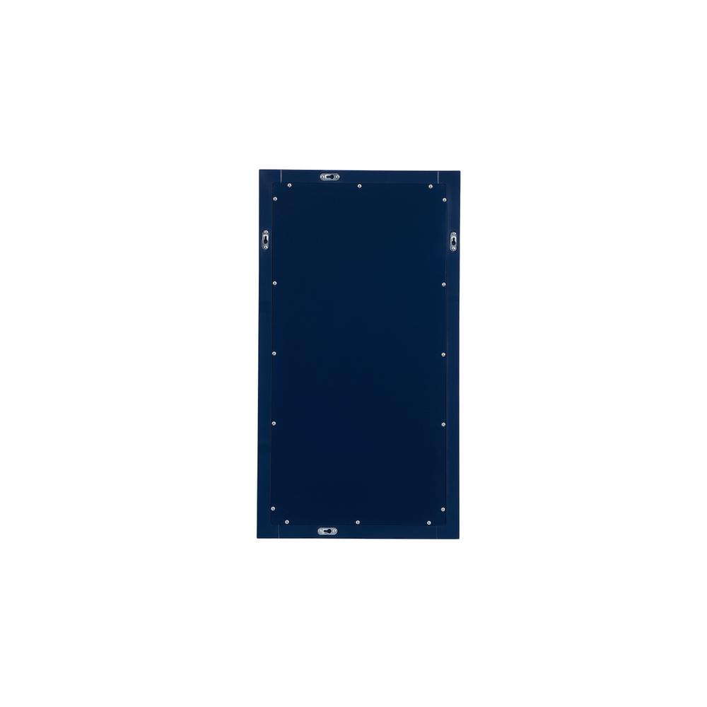 Aqua vanity mirror 18x32 inch in blue. Picture 8