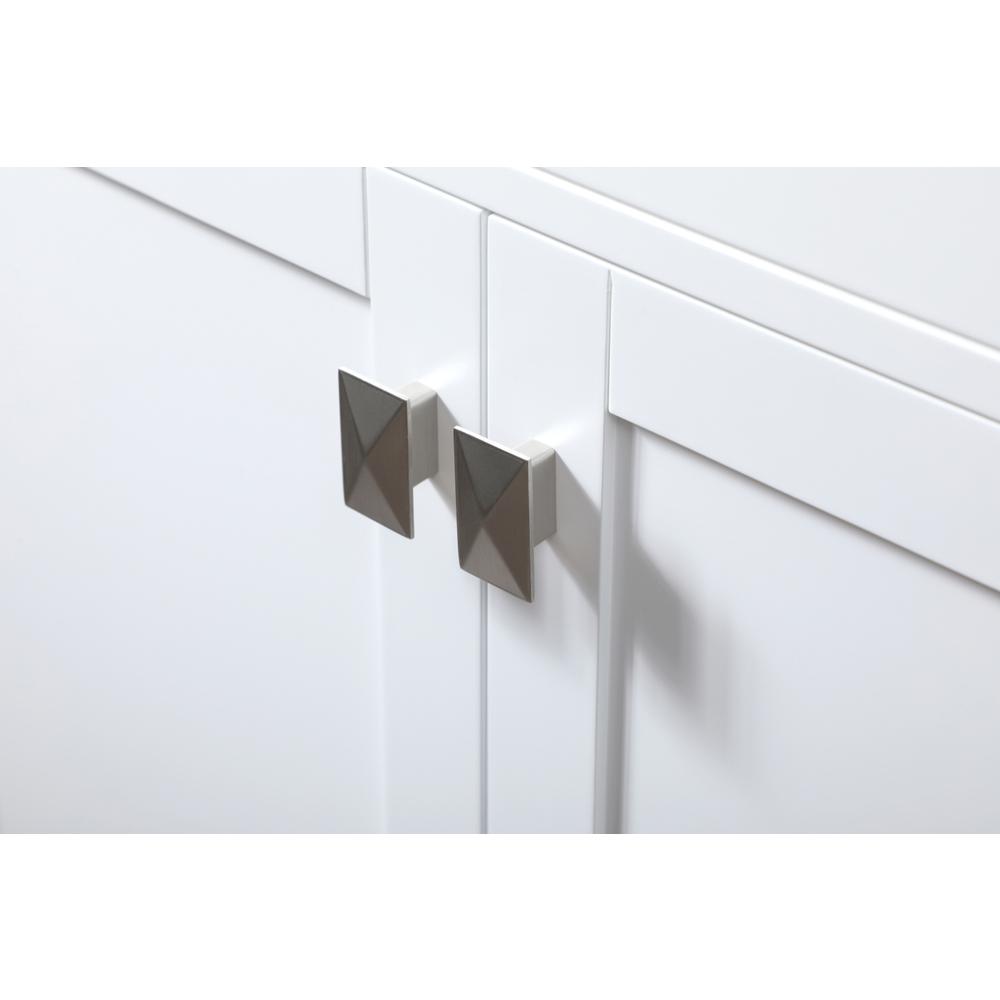 30 Inch SIngle Bathroom Vanity In White. Picture 12