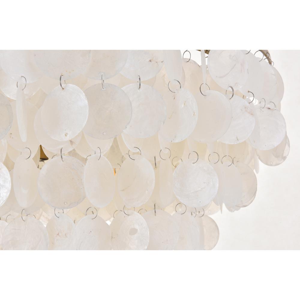 Selene 4 light Brass Pendant. Picture 9