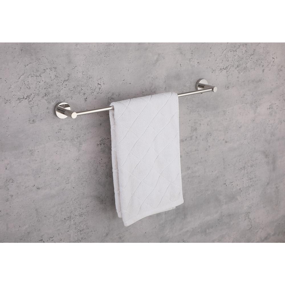 Alma 2-Piece Bathroom Hardware Set in Chrome. Picture 3