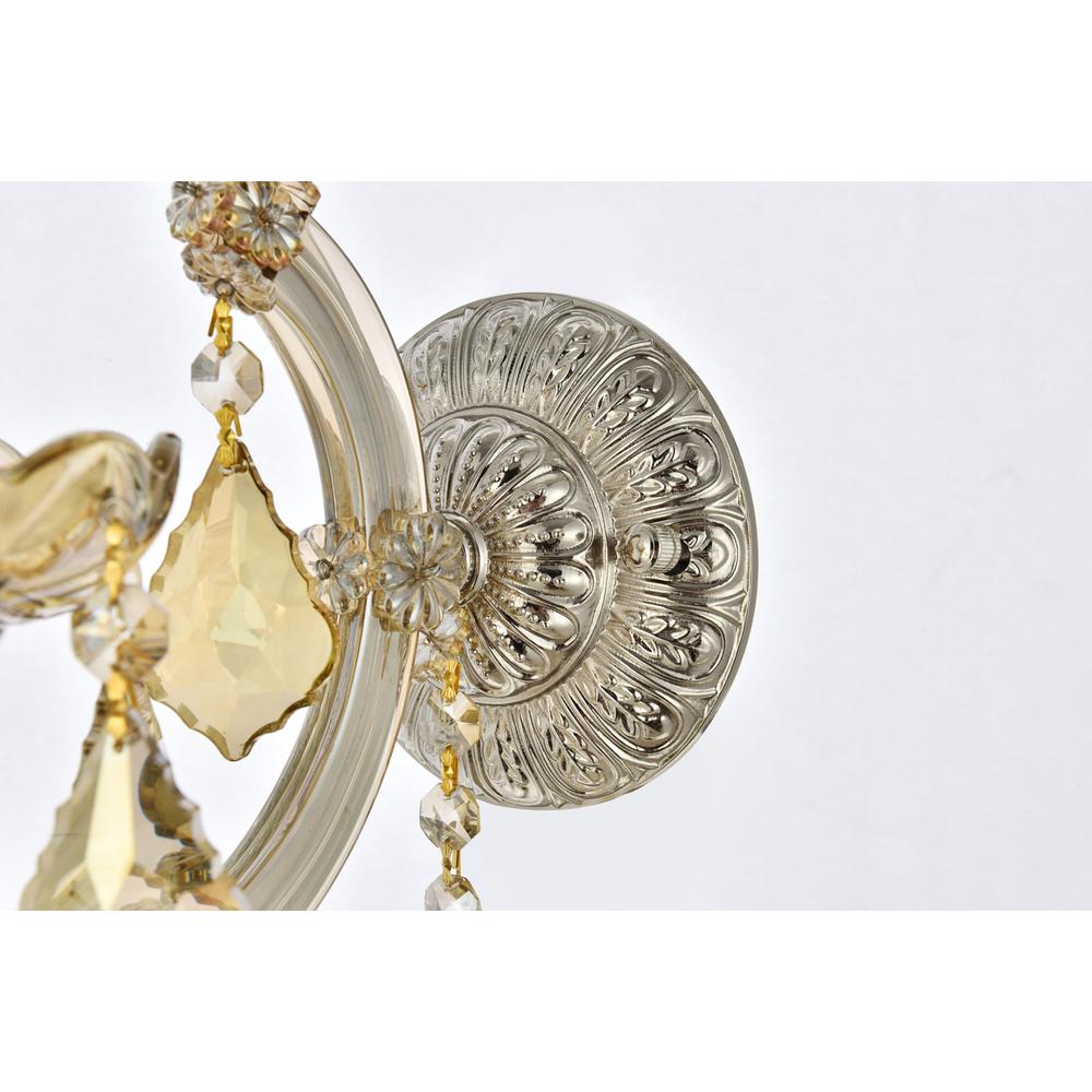 Maria Theresa 1 light Golden Teak Wall Sconce Golden Teak. Picture 4