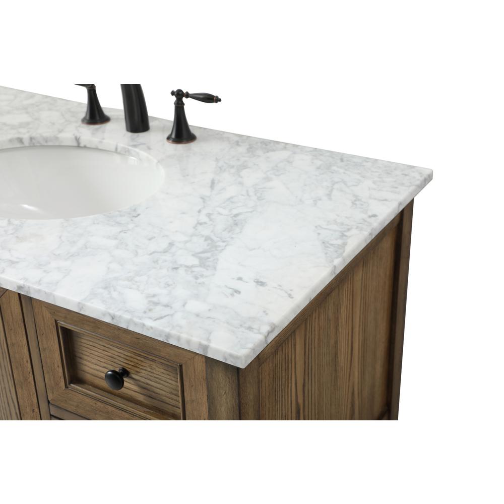 42 inch Single bathroom vanity in driftwood. Picture 10