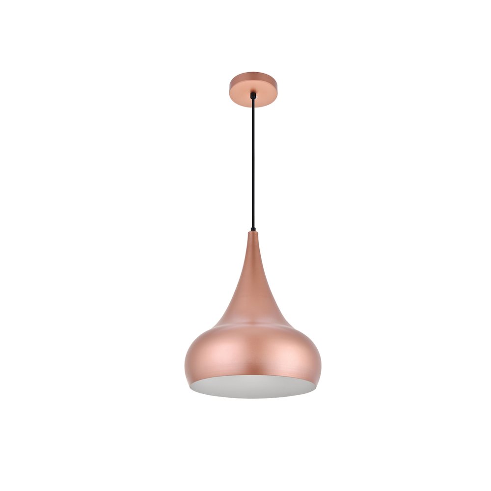 Circa 1 Light Honey Gold Pendant. Picture 7