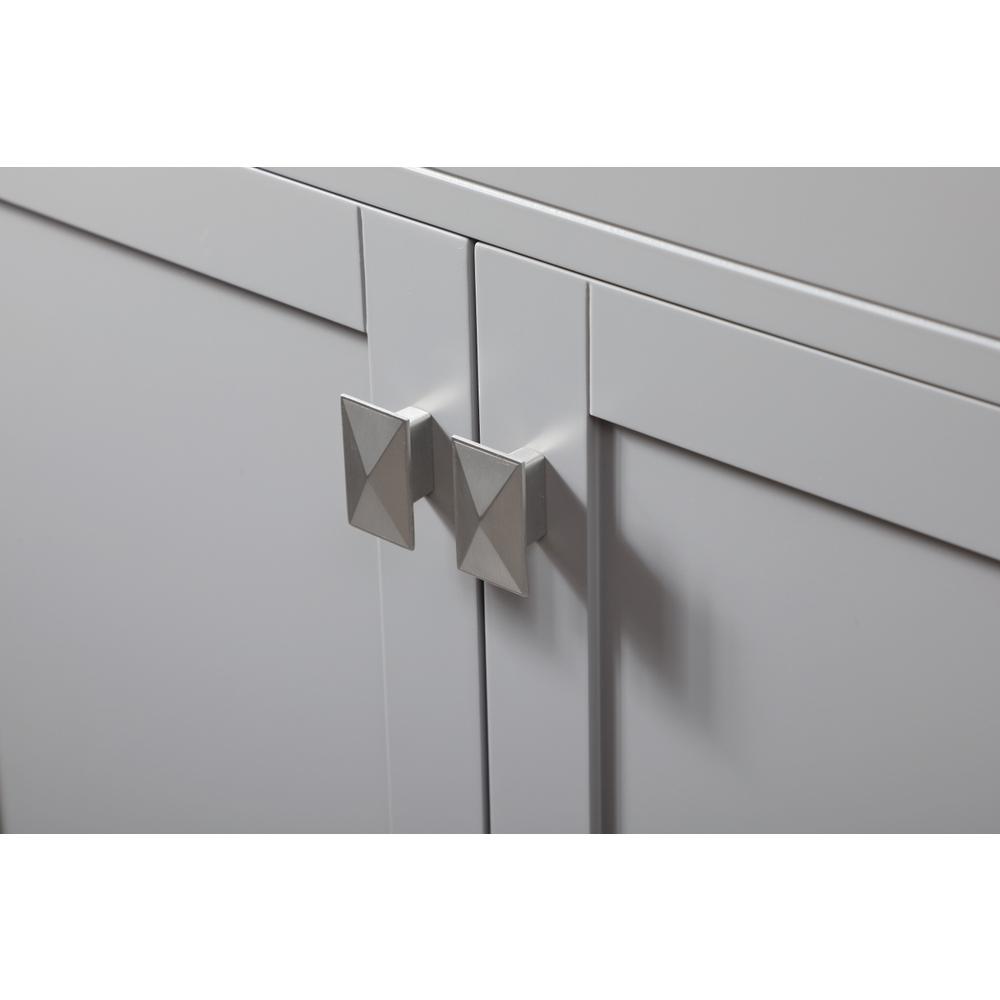 30 Inch SIngle Bathroom Vanity In Grey. Picture 12