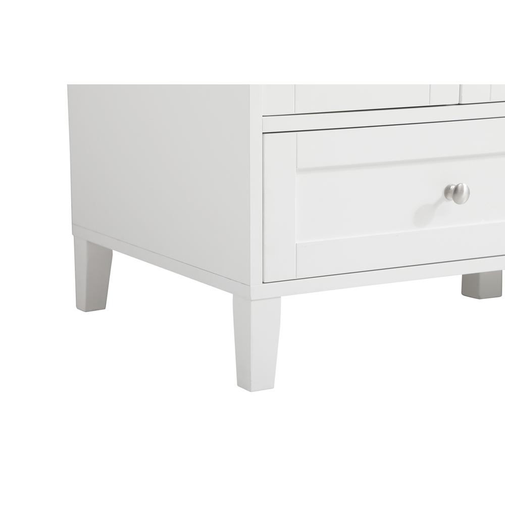 48 inch Single Bathroom Vanity in White. Picture 11