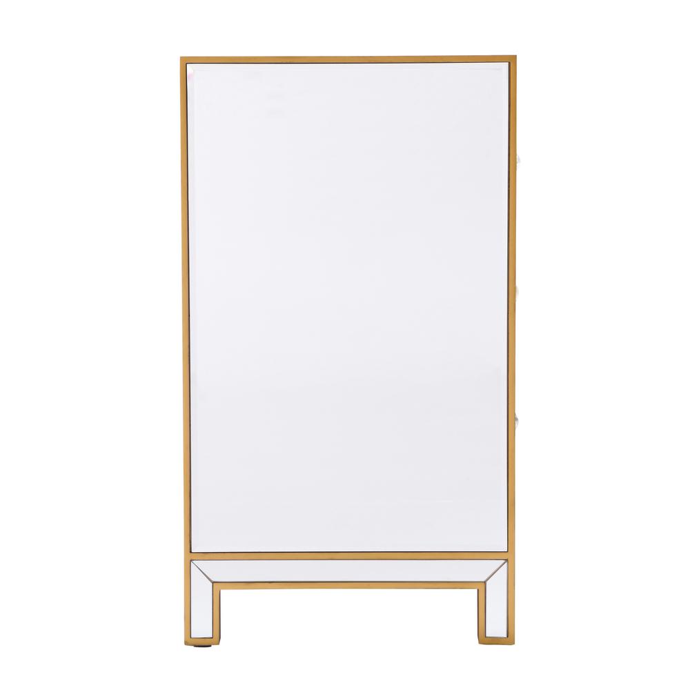 Cabinet 6 drawers 60in. W x 18in. D x 32in. H in gold. Picture 8