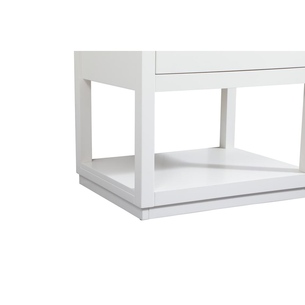 24 inch Single bathroom vanity in white. Picture 13