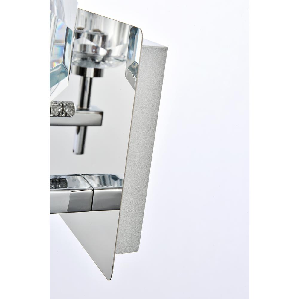 Graham 4 Light Wall Sconce in Chrome. Picture 5