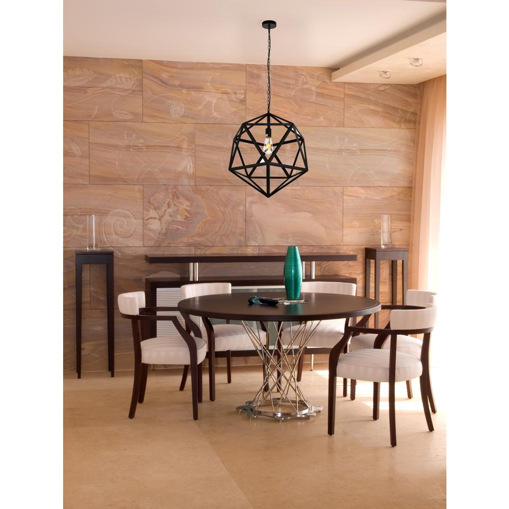 Redmond Collection Pendant D19.7 H22.6 Lt:1 Black Finish. Picture 6